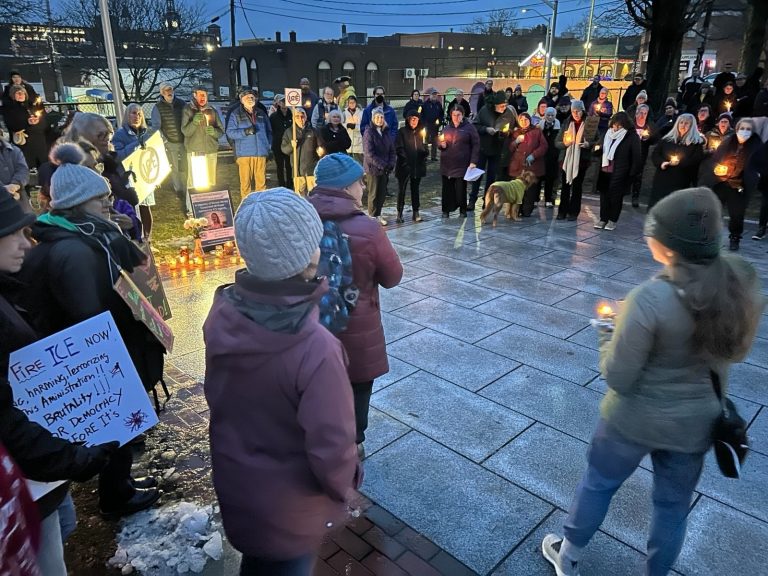 Vigil for Renee Good Maynard January 10 2026